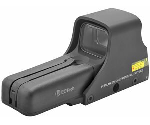 EOTech 552.A65 — 552 Holographic Sight, Red 68 MOA Ring With 1 MOA Dot Reticle, Rear Buttons Controls