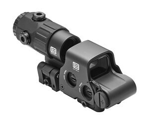 EOTech HHS V — Holographic Hybrid Sight V, Night Vision Compatible Sight, 68 MOA Ring With (4)-1 MOA Dots