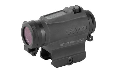 Holosun HE515CT-RD — Micro Titanium Red Dot, Red Reticle, Three Different Reticles