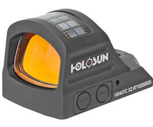 Holosun HS407C X2 — 407C-X2, Red Dot, 2 MOA