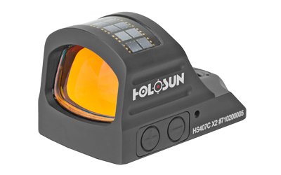 Holosun HS407C X2 — 407C-X2, Red Dot, 2 MOA