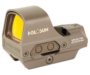 Holosun HS510C-FDE — Hs510c, Reflex Sight, Multiple Reticle