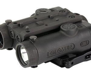 Holosun LE420-GR — Le420, Green Visible And IR Laser W/IR Illuminator, Fits 1913 Picatinny Rail
