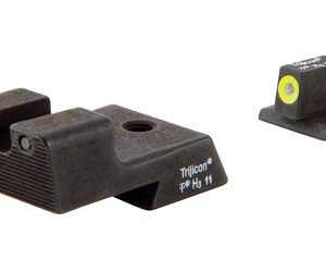 Trijicon CA128Y-600529 — HD Tritium Sight, Fits Colt Novak Style 1911 Models, Yellow Outline