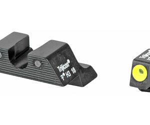 Trijicon GL104Y-600545 — HD Tritium Sight, 3 Dot Green Tritium With Yellow Front Outline, Fits Glock 20/21/29/30/31/32 G