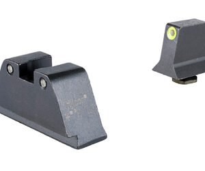 Trijicon GL201-C-601135 — Suppressor/Optic Height, Night Sights, Yellow Front With Black Rear & Green Lamps