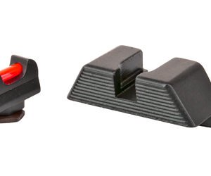 Trijicon GL701-C-601023 — Fiber Sight, Fits Glock 17/19/26/27/33/34, Comes With Red And Green Fiber Glock Disclaimer