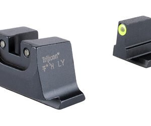 Trijicon SA240-C-601149 — Suppressor/Optic Height, Night Sights, Yellow Front With Black Rear & Green Lamps