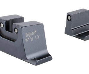 Trijicon SA240-C-601150 — Suppressor/Optic Height, Night Sights, Black Front With Black Rear & Green Lamps