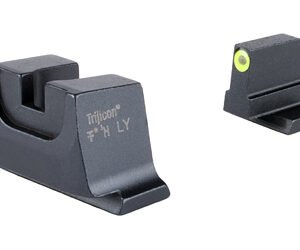 Trijicon SA240-C-601152 — Suppressor/Optic Height, Night Sights, Yellow Front With Metal Rear & Green Lamps