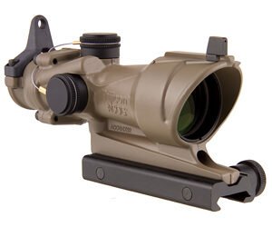 Trijicon TA01-D-100319 — ACOG Rifle Scope, 4X 32, Amber Crosshair .223 Reticle
