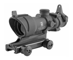 Trijicon TA01NSN-308 — ACOG Rifle Scope, 4X32, .308 Amber Center Illumination For M4a1
