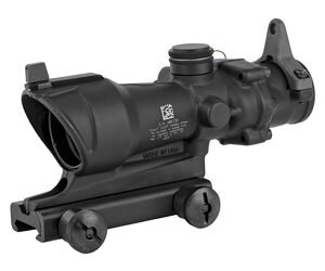Trijicon TA01NSN — ACOG Rifle Scope, 4X32, Amber Center Illumination For M4a1