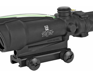 Trijicon TA11H-308G — ACOG Rifle Scope, 3.5X 35, Green Horseshoe .308 Reticle With Ta51 Mount