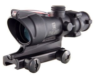 Trijicon TA31F — ACOG Rifle Scope, 4X32mm, Red Chevron Reticle