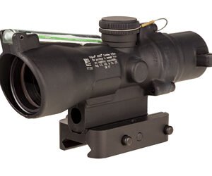 Trijicon TA50-C-400350 — ACOG, 3X24mm, Dual Illuminated Green Horseshoe/Dot 223/55 Grain