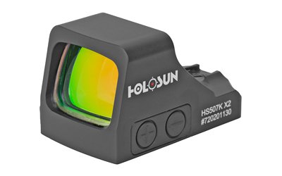 Holosun HS507K X2 507K-X2, Red Dot, 32 MOA Ring & 2 MOA Dot