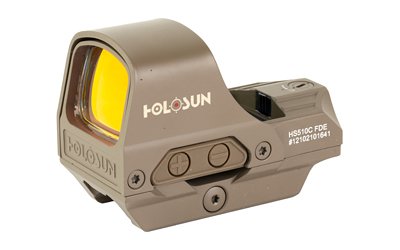 Holosun HS510C-FDE, Reflex Sight, Multiple Reticle