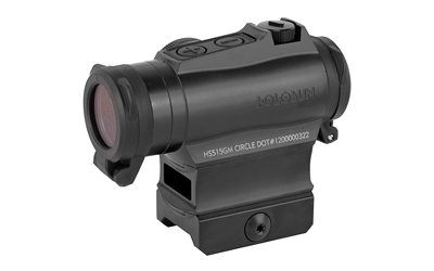 Holosun HS515GM Micro Red Dot, 2 MOA Dot with 65 MOA Circle or 2 MOA Dot, QD Mount