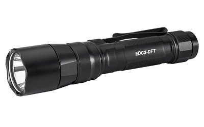 SureFire Everyday Carry Light (Edc-2-dft), Dual-fuel Turbo Flashlight, 700 Lumens (EDC2-DFT-BK)