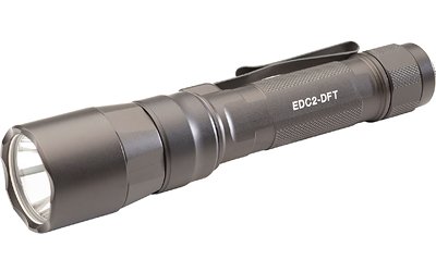SureFire Everyday Carry Light (Edc-2-dft), Dual-fuel Turbo Flashlight, 700 Lumens (EDC2-DFT-HA)
