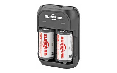 SureFire SFLFP123-KIT 2 Rechargeable Lfp123 Batteries, Includes Charger, view 2