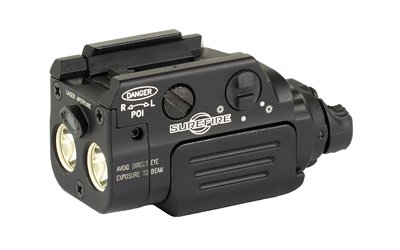 SureFire Rechargeable Weapon Light W/Laser, Fits Pistol and Picatinny Rails (XR2-A-GN)