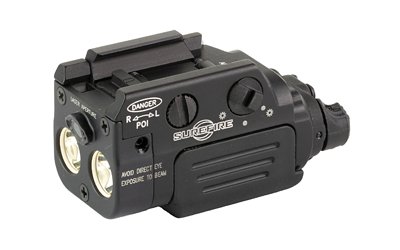 SureFire Rechargeable Weapon Light W/Laser, Fits Pistol and Picatinny Rails (XR2-A-RD)