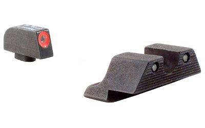 Trijicon HD Tritium Sight, Fits Glock 20/21/29/30/31/32 Orange Outline, Trijicon HD Night Sights Glock D