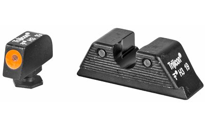 Trijicon HD Night Sights, Orange Front Outline, Fits Glock MOS 17/19/26/27/33/34 Glock Disclaimer