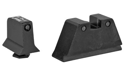 Trijicon Suppressor/Optic Height Sights, Fits Glock 17/17L/19/22/23/24/25/26/27/28/31/32/33/34/35/37/38