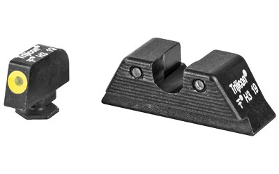 Trijicon HD XR Tritium Night Sight, Fits Glock MOS, Yellow Front Outline Glock Disclaimer