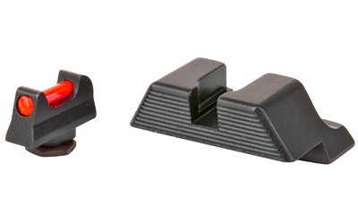 Trijicon Fiber Sight, Fits Glock 17/19/26/27/33/34, Comes with Red and Green Fiber Glock Disclaimer