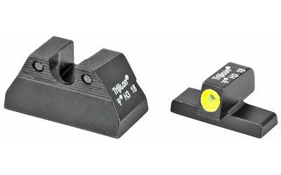 Trijicon HD Night Sights, Fits H&K Usp Compact, Yellow Front