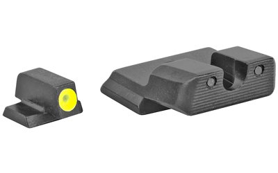 Trijicon HD Tritium Night Sight, Fits S&W M&P Shield, Yellow Outline, view 2