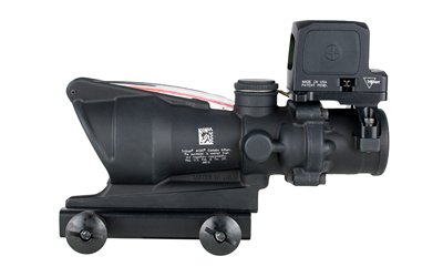 Trijicon ACOG/Rcr, 4X32mm Dual Illuminated Red Chevron .223 Reticle, Thumbscrew Mount