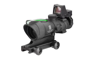 Trijicon ACOG, 4X32mm, Dual Illuminated Green Chevron .223 Reticle