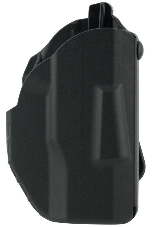 Safariland 7378-7TS ALS Black SafariSeven Fits Glock 43 Compatible w/LaserMax CF-G42-LC Belt Loop/Paddle Mount Right Hand