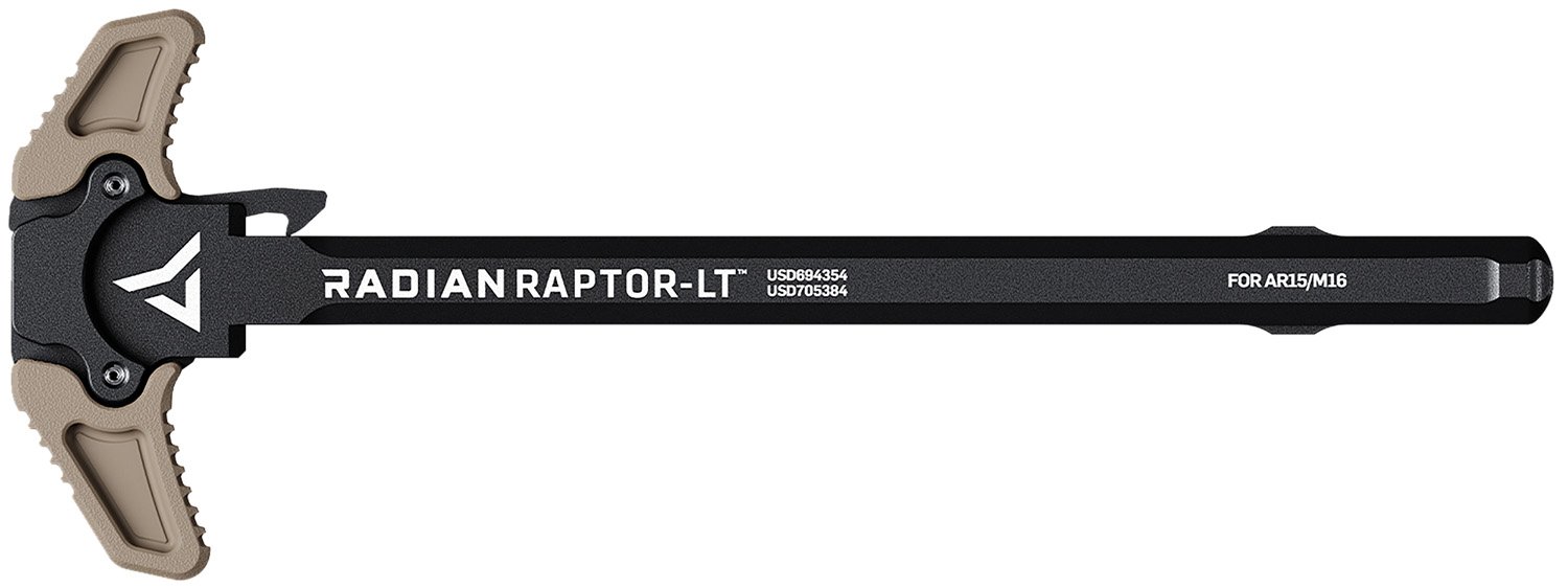 Radian Weapons Raptor LT Lightweight Ambi Charging Handle FDE Fits Mil-Spec AR-15/M16