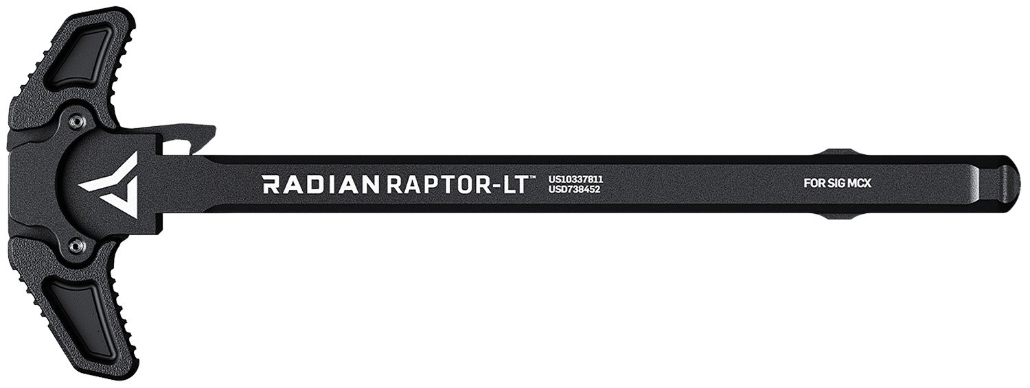 Radian Weapons Raptor LT Lightweight Ambi Charging Handle Black Fits Sig MCX