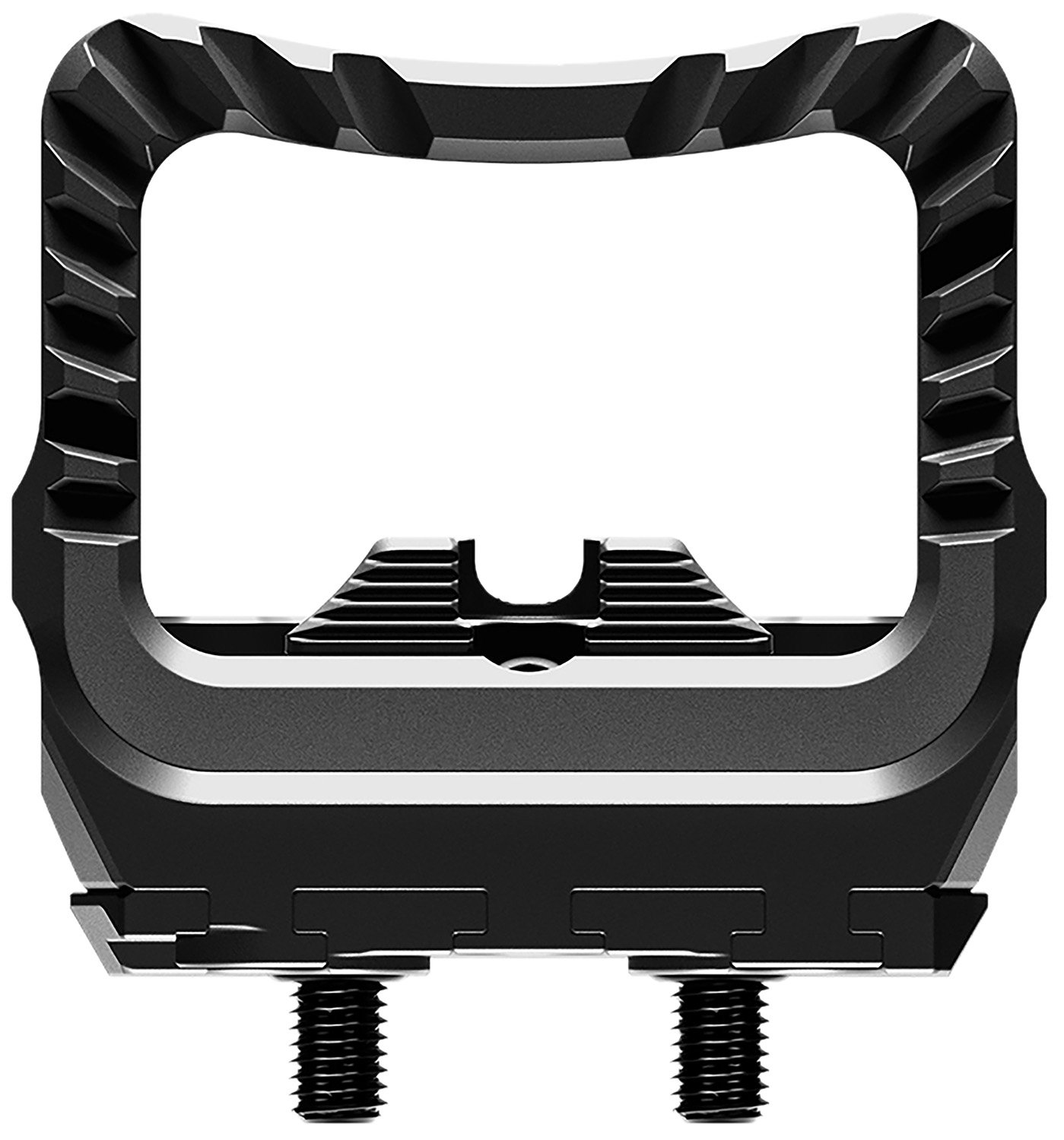 Radian Weapons Guardian+Six Optic Guard w/Stealth Sights Black Anodized Hardcoat Aluminum RMR Mount Compatible w/Glock MOS