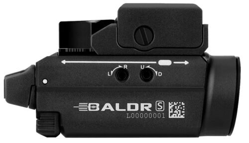 Olight Baldr S BL Black Anodized 100/300/800 Lumens White LED Blue Laser