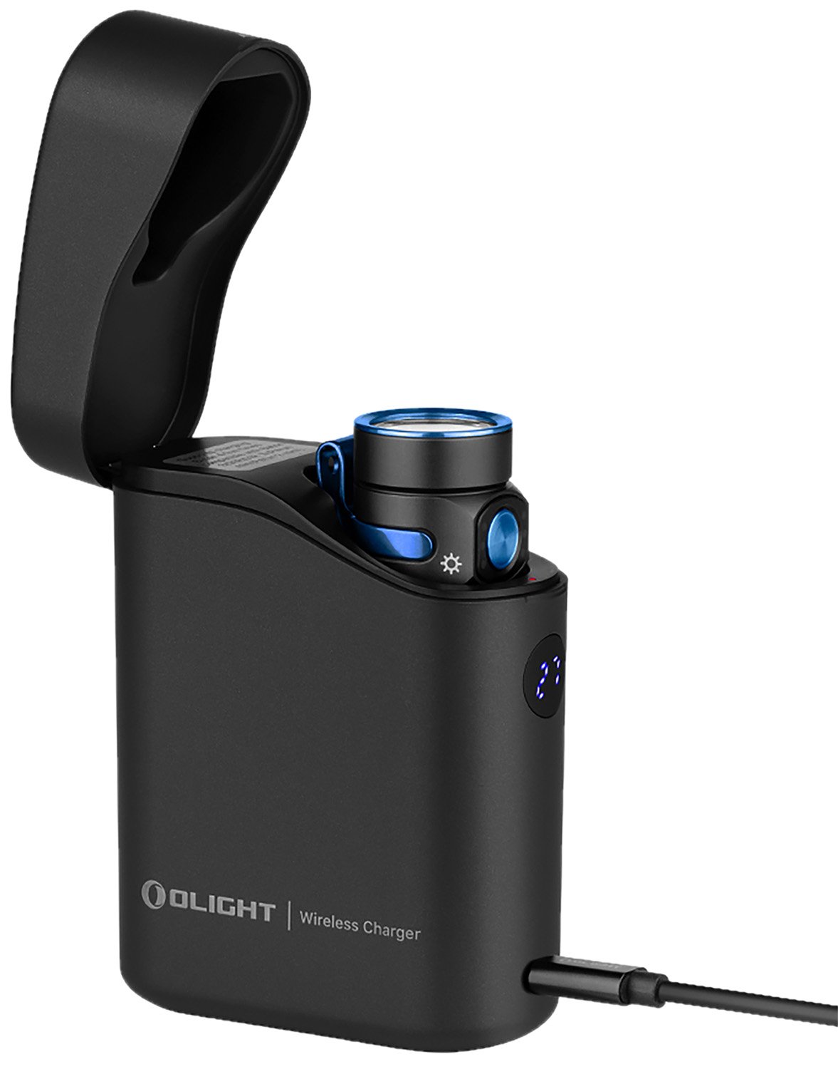 Olight Baton 4 Premium Edition Black Anodized 12/60/300/600/1,300 Lumens White LED