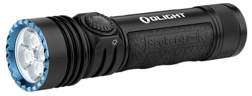 Olight Seeker 4 Pro Matte Black 5/50/300/600/1,200/4,600 Lumens White LED