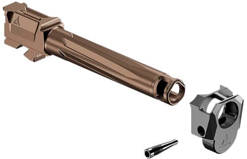 Radian Weapons Ramjet & Afterburner Combo 9mm Luger Compatible w/Glock 17 Gen5 Bronze Stainless Steel