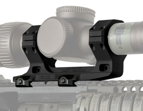 Reptilia 100116 AUS Optic Mount Black 7075-T6 Aluminum 30mm Tube Mil-Spec 1913 Picatinny Rail Mount