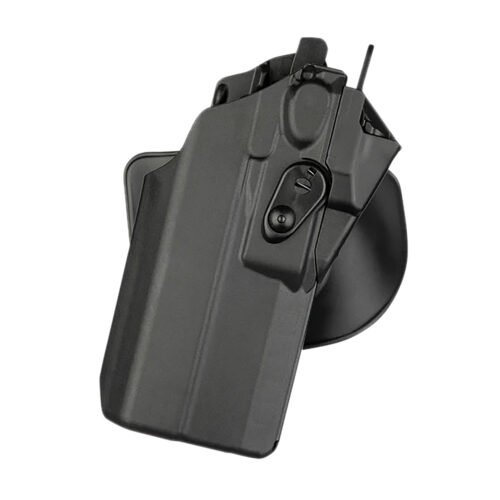 Safariland 7378-7TS ALS Black SafariSeven Fits Glock 19 Gen5 Compatible w/SureFire X300U Belt Loop/Paddle Mount Right Hand