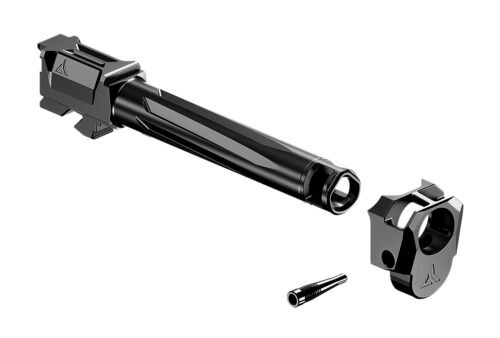 Radian Weapons Ramjet & Afterburner Combo Compatible w/Glock 17 Gen4 Ported Black Stainless Steel