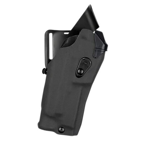 Safariland 6390RDS ALS Mid-Ride Duty Holster Black SafariLaminate Fits Glock 19 MOS Compatible w/SureFire X300U Left Hand
