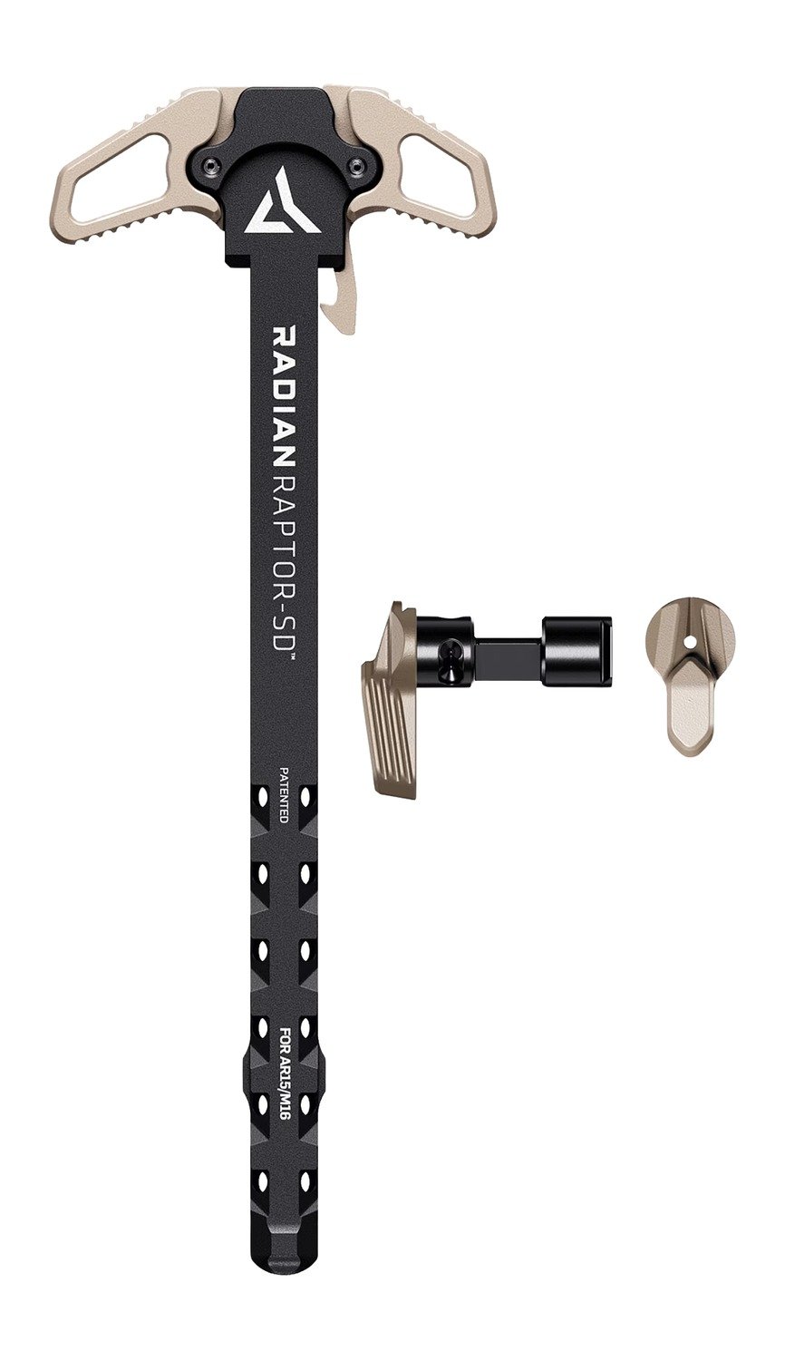 Radian Weapons Raptor SD 45/90 Charging Handle AR-15/M16 Flat Dark Earth Aluminum Ambidextrous